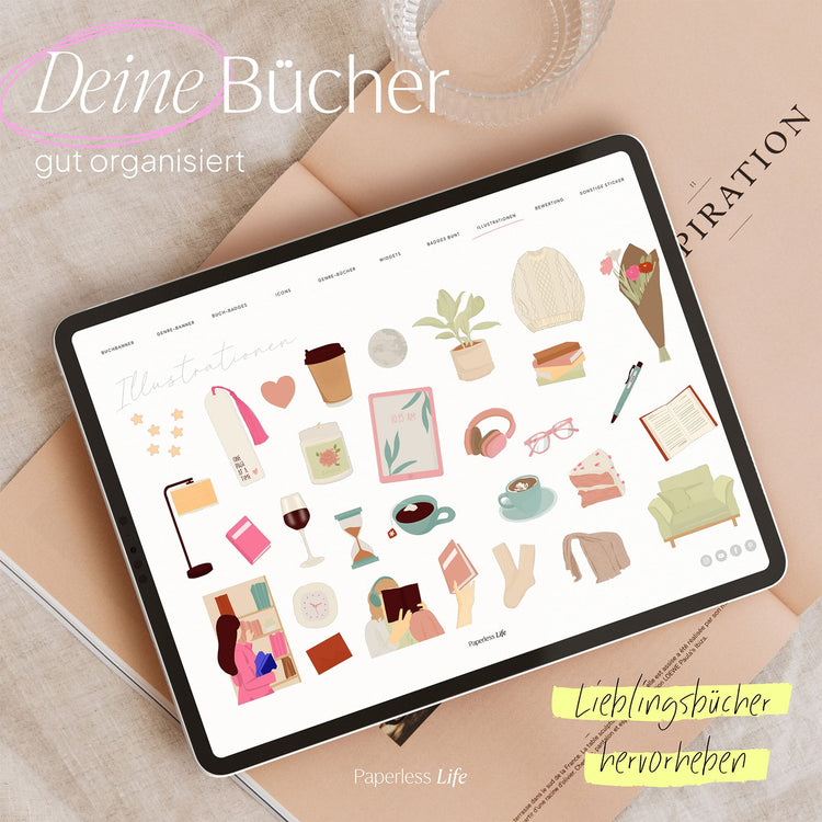 Reading Journal Sticker