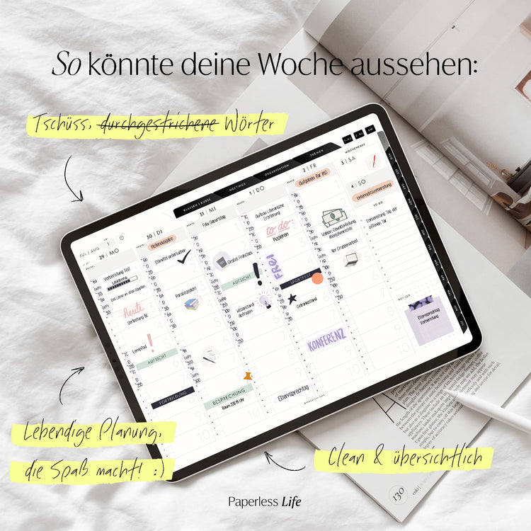 Digitaler Lehrerkalender 24/25 "Der Gamechanger" - für GoodNotes & Co.