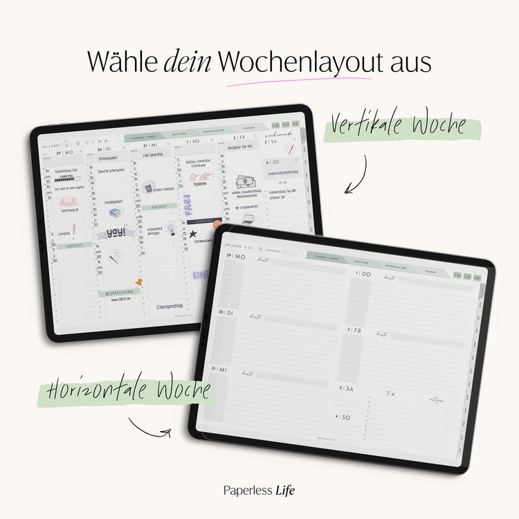 Digitaler Lehrerkalender 24/25 "Der Gamechanger" - für GoodNotes & Co.