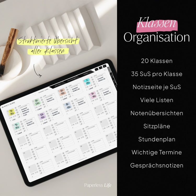 Digitaler Lehrerkalender 24/25 "Der Gamechanger" - für GoodNotes & Co.