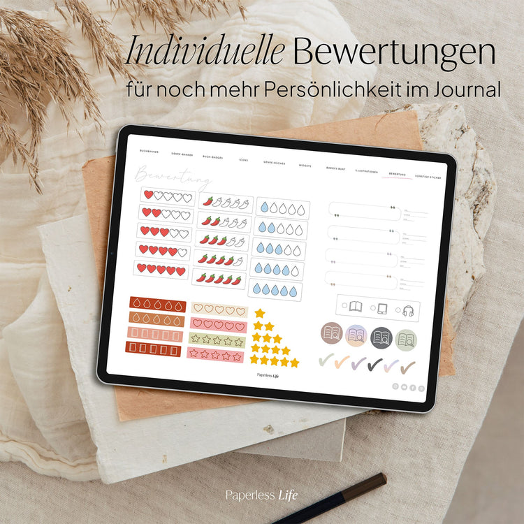 Reading Journal Sticker