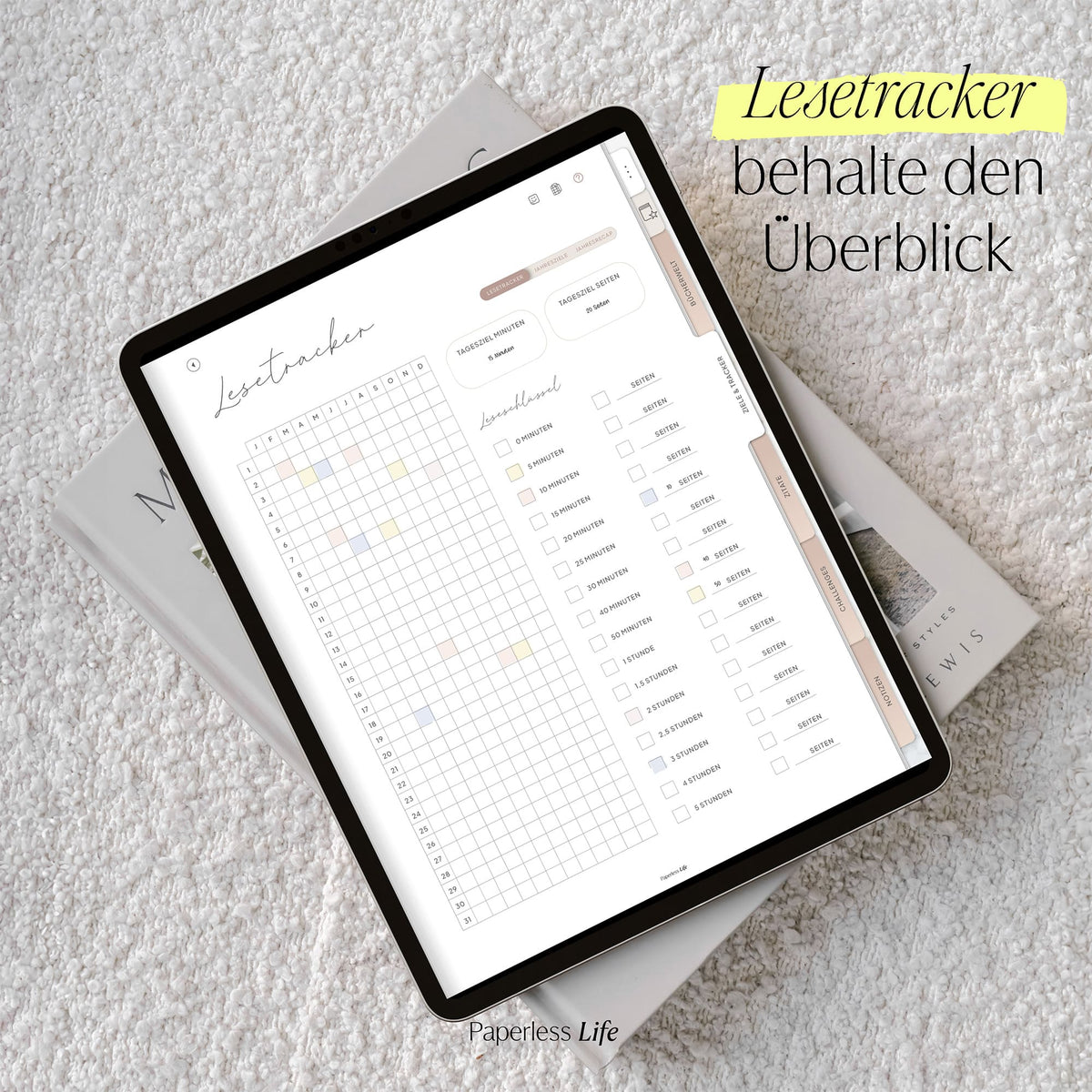 Digitales Reading Journal