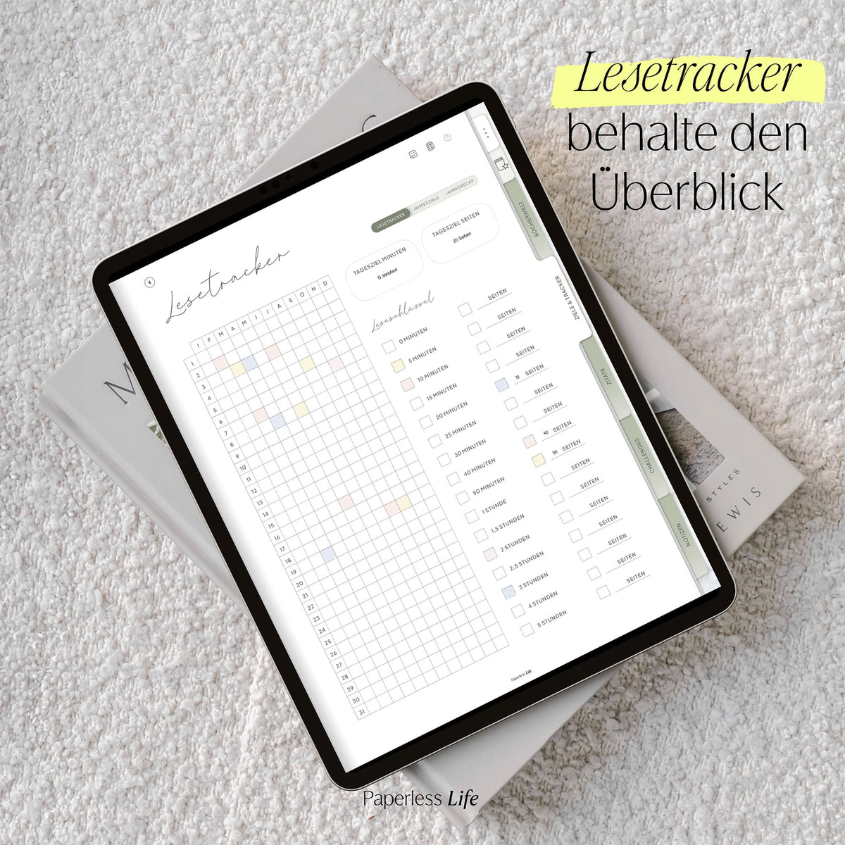 Digitales Reading Journal