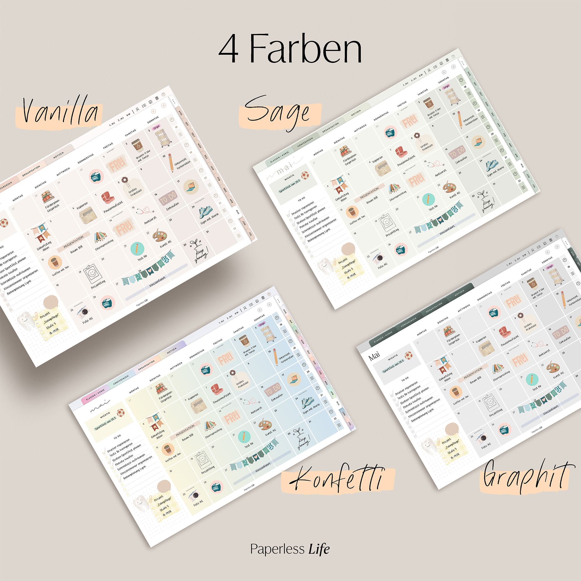 Digitaler Lehrerkalender 25/26 "Der Gamechanger"