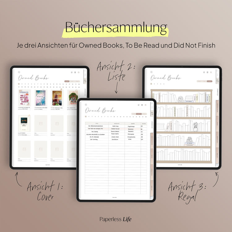 Digitales Reading Journal