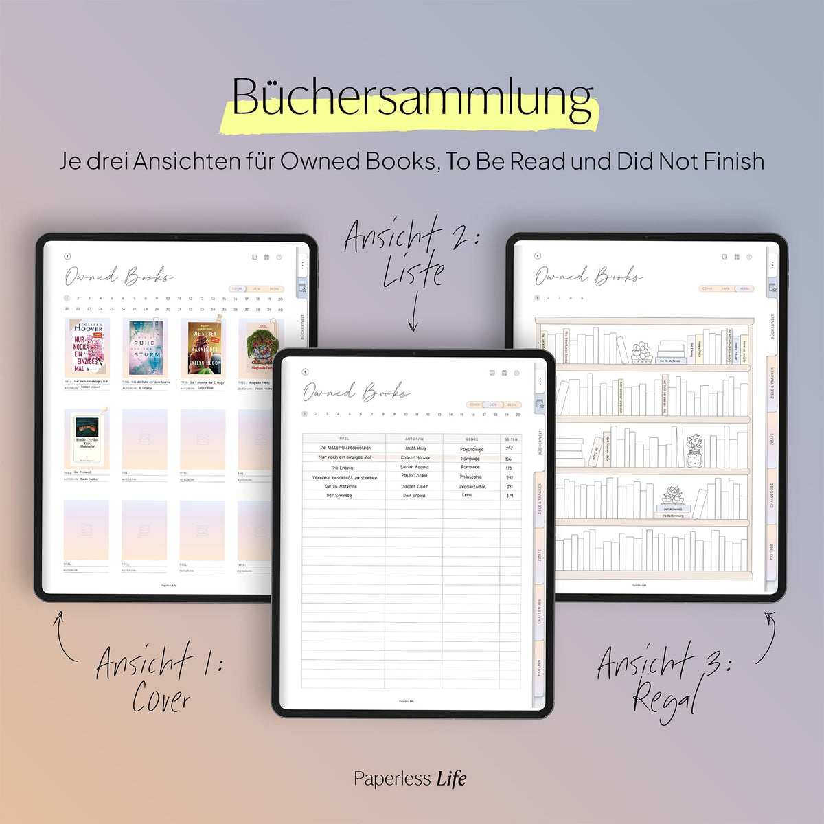 Digitales Reading Journal
