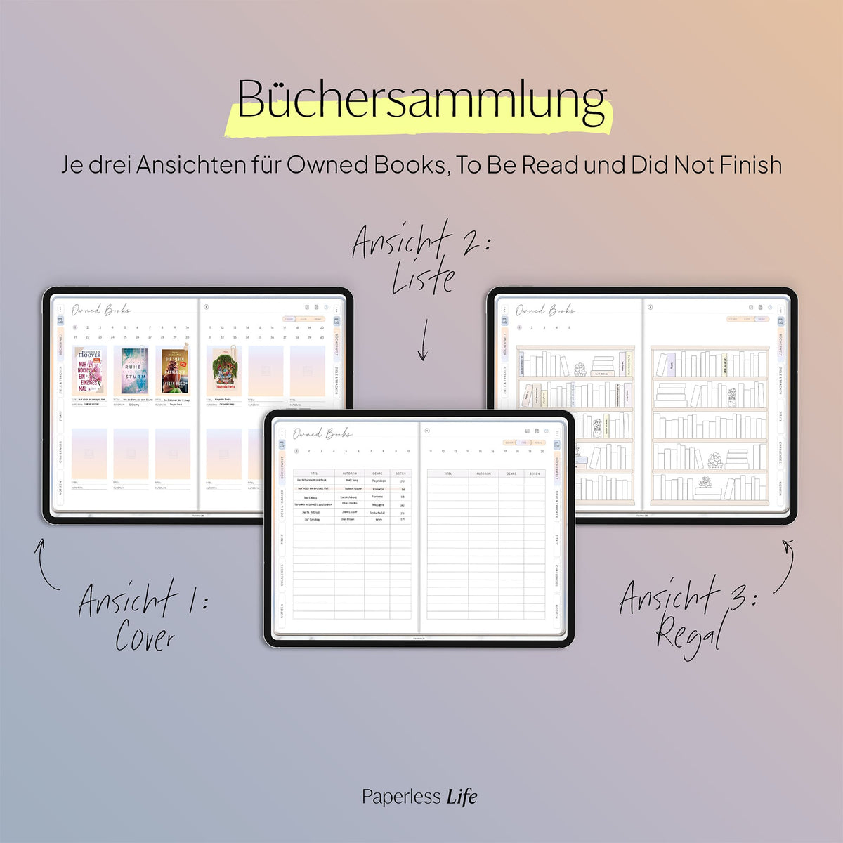 Digitales Reading Journal