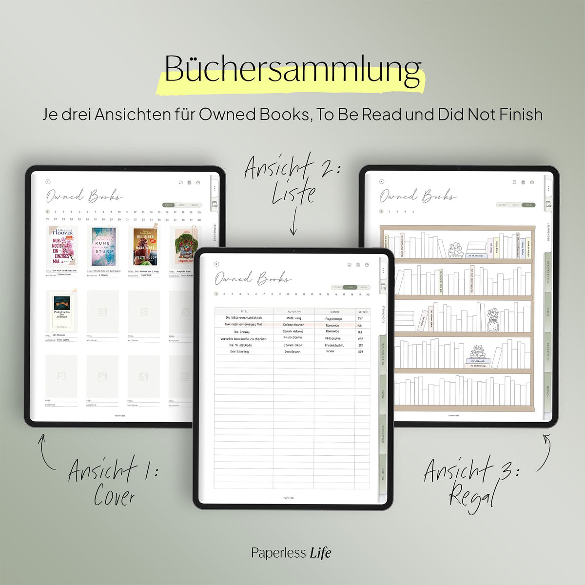 Digitales Reading Journal