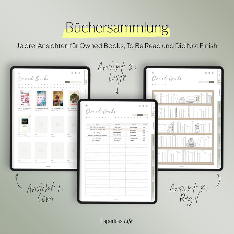 Digitales Reading Journal