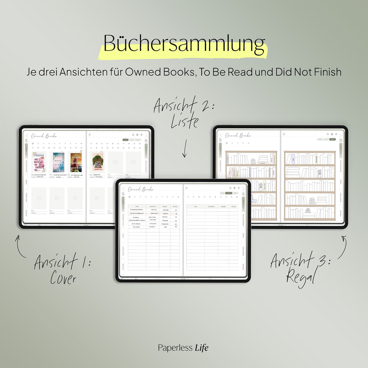 Digitales Reading Journal