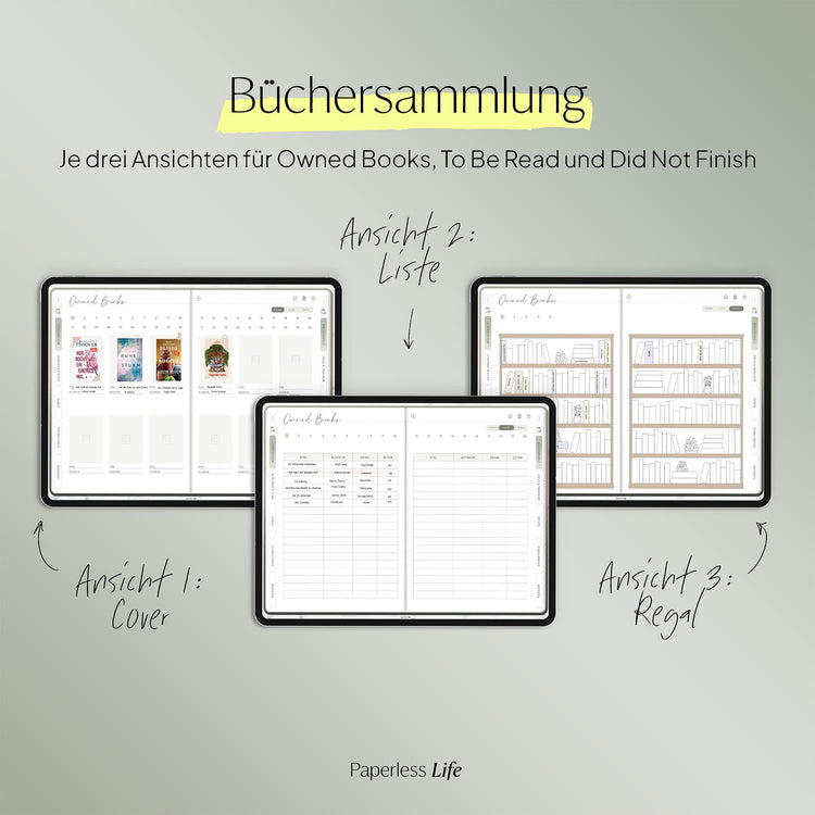 Digitales Reading Journal