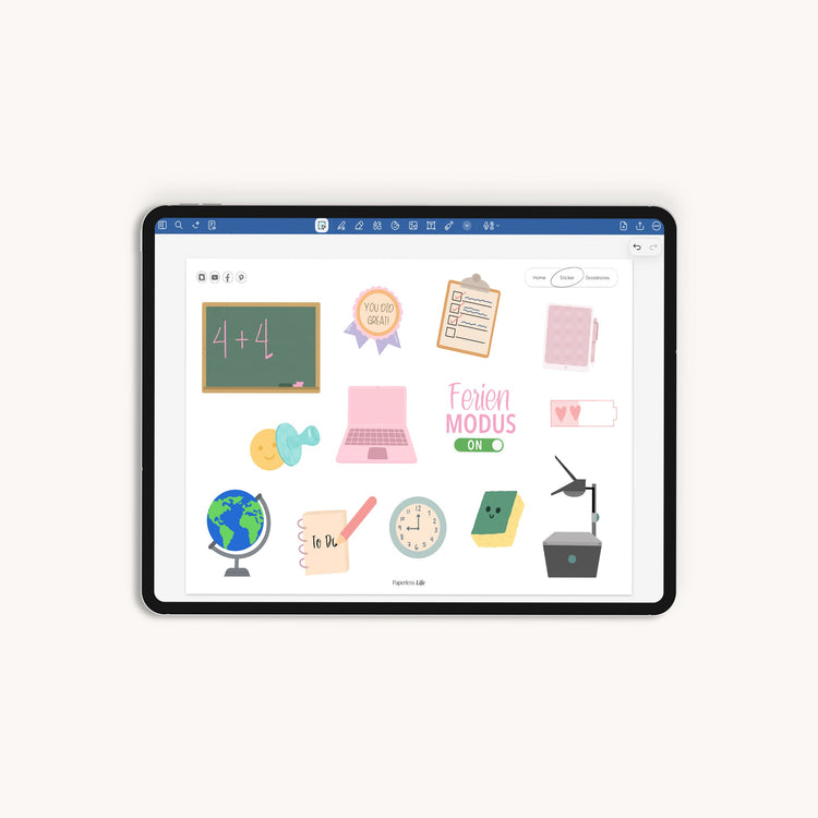 30 Animierte Sticker für deinen Lehreralltag