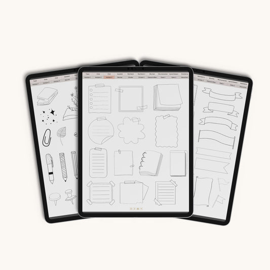 "The Worksheet Factory" - Digital stickers for designing your worksheets