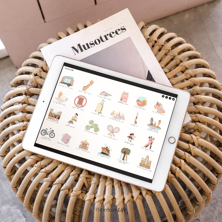 120+ Bucket-List-Sticker | Für Ziele, die Spaß machen