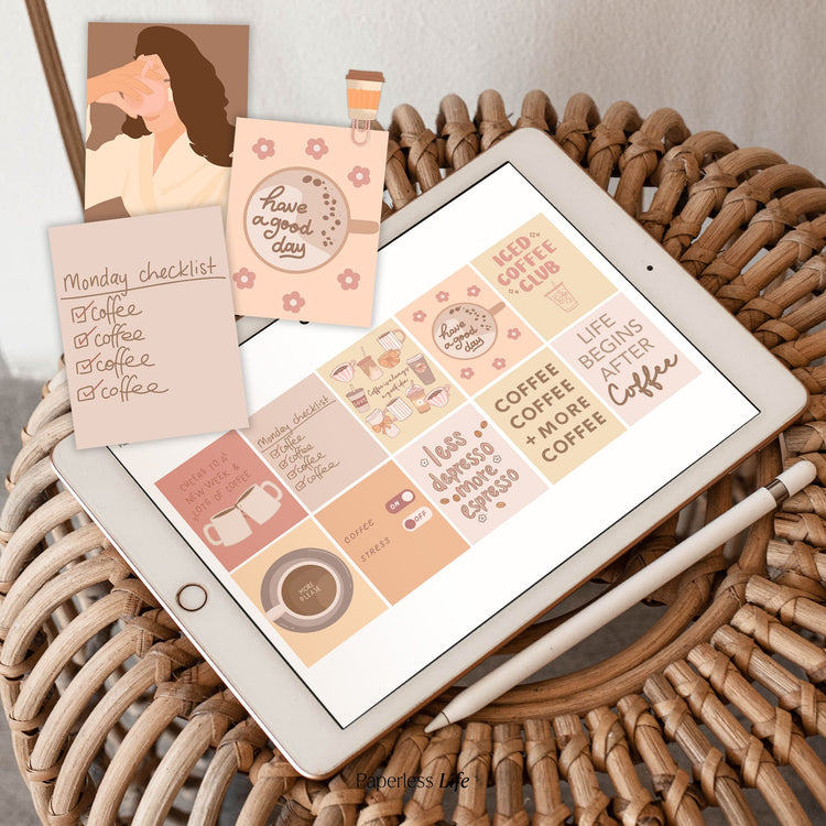 Digitale Sticker | Coffee Lovers