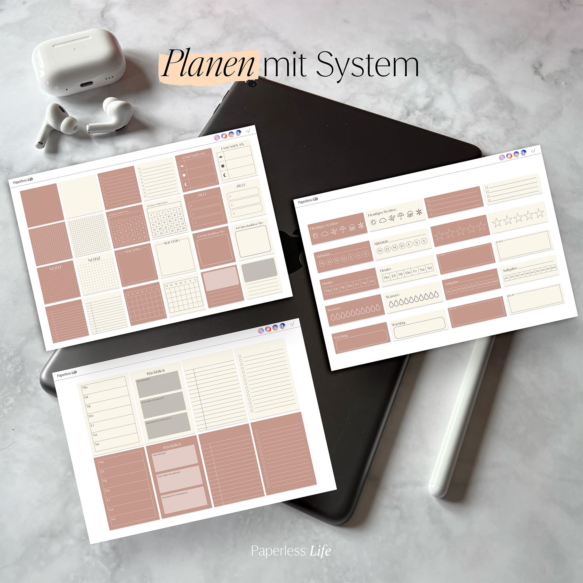 Color Changing Goodnotes Sticker | Planungssticker