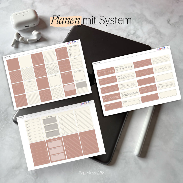 Color Changing Goodnotes Sticker | Planungssticker