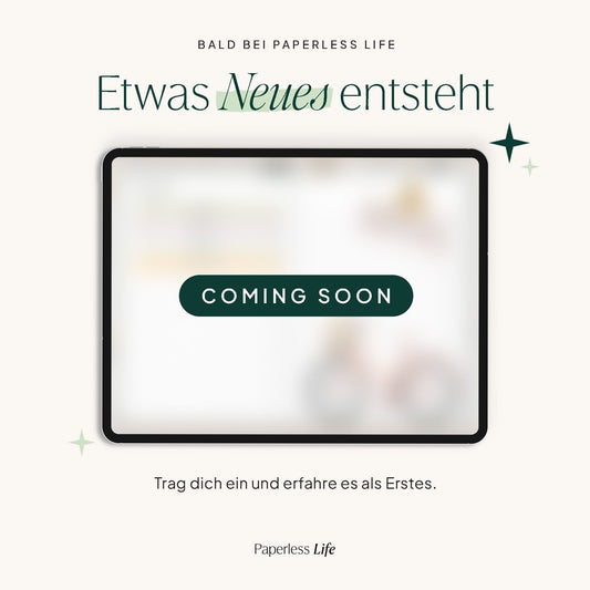 Digitaler Handarbeitsplaner | Coming Soon