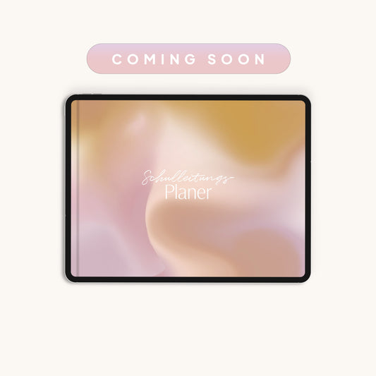 digitaler Planer für die Schulleitung | Coming Soon