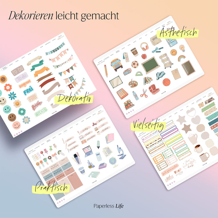 Sticker "Lehreralltag" (Aus dem aktuellen Lehrerkalender 25/26)
