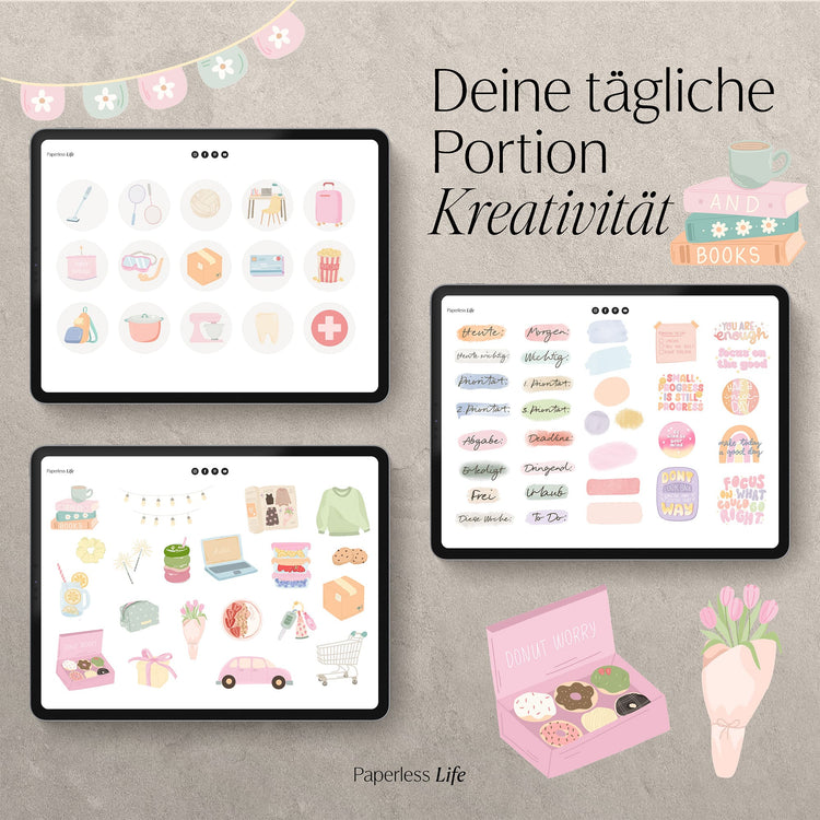 Digitale Sticker | Aus dem aktuellen Gamechanger Planer 2026