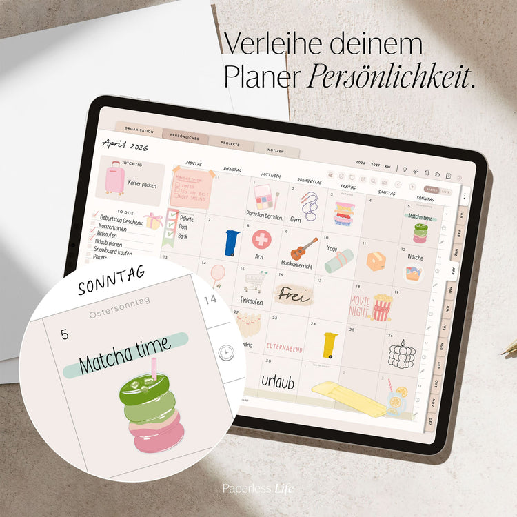 Digitale Sticker | Aus dem aktuellen Gamechanger Planer 2026