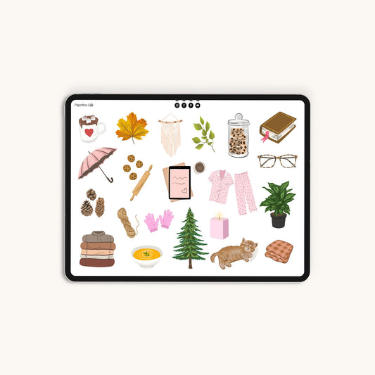 130+ Digitale Sticker | Self Care