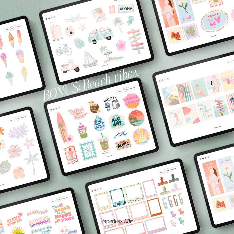 Digitale Sticker Sommer | Summer Breeze