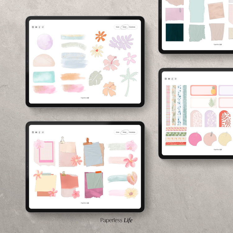 Digitale Sticker Sommer | Summer Breeze