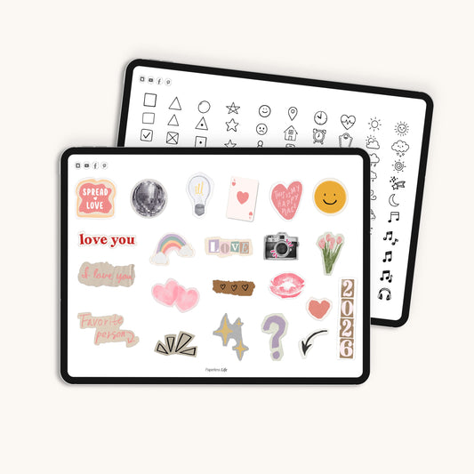 Digitale Sticker | Bullet Journal Sticker