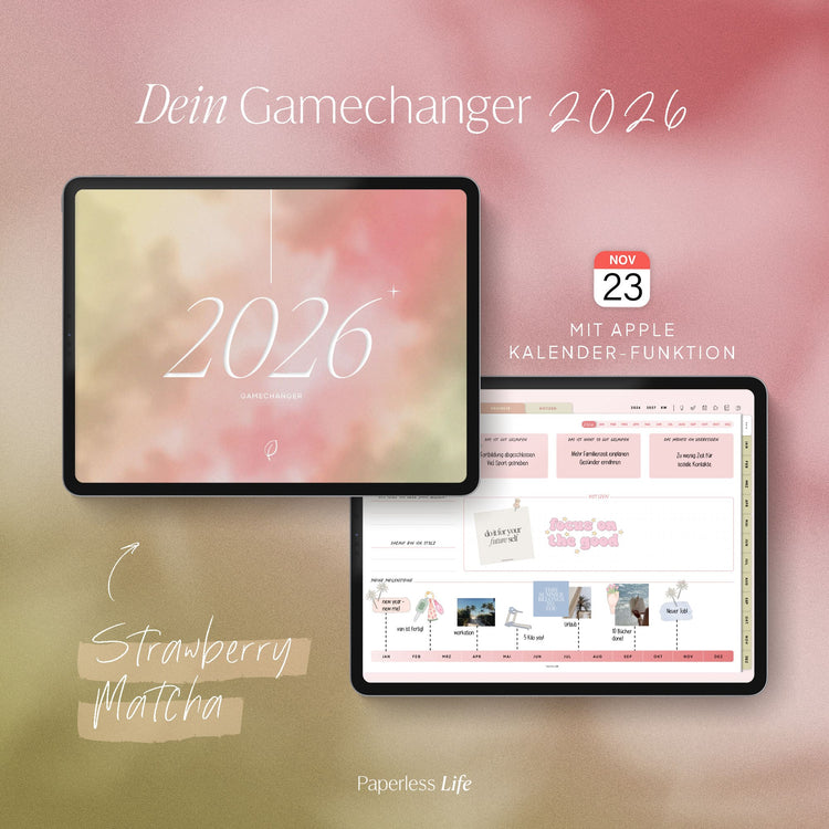 Digitaler Planer 2026 | Der Gamechanger