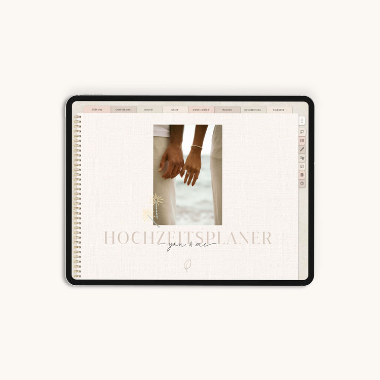 Digitaler Hochzeitsplaner