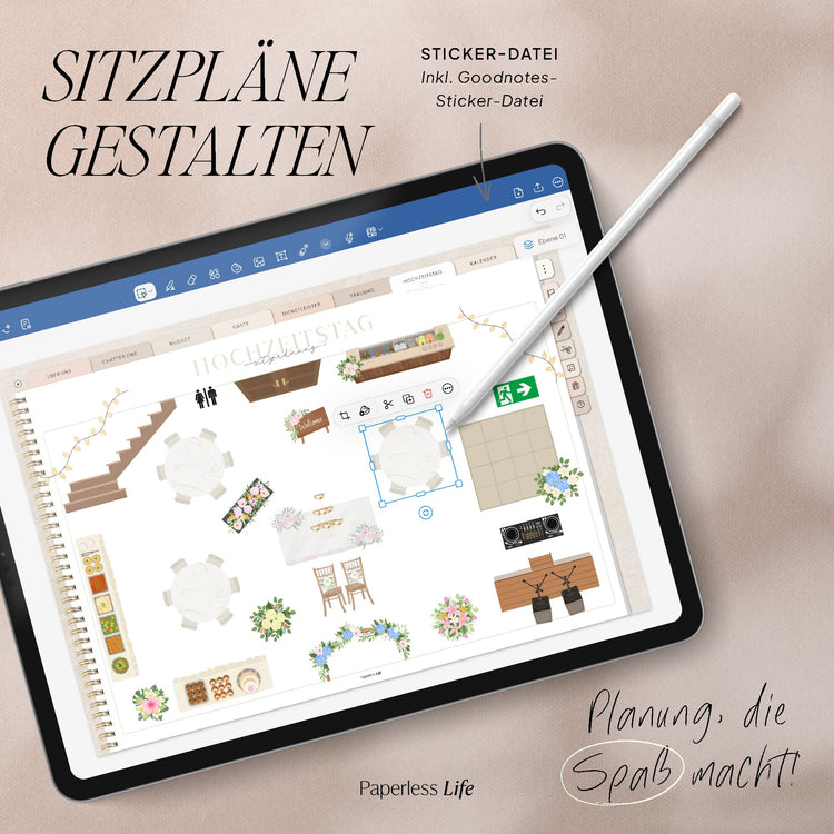 Digitaler Hochzeitsplaner