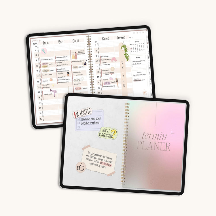 Digitaler Terminplaner 2026 | Für Solo-Selbstständige und kleine Teams