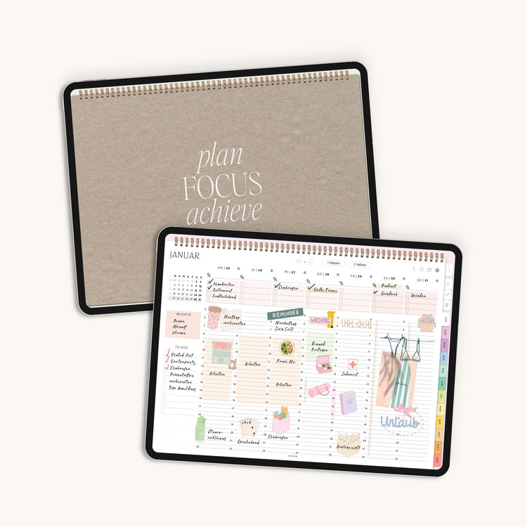Digital Weekly Planner 2025