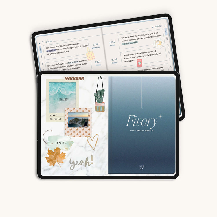 Fivory – Das 5-Jahres-Tagebuch | 2026-2030