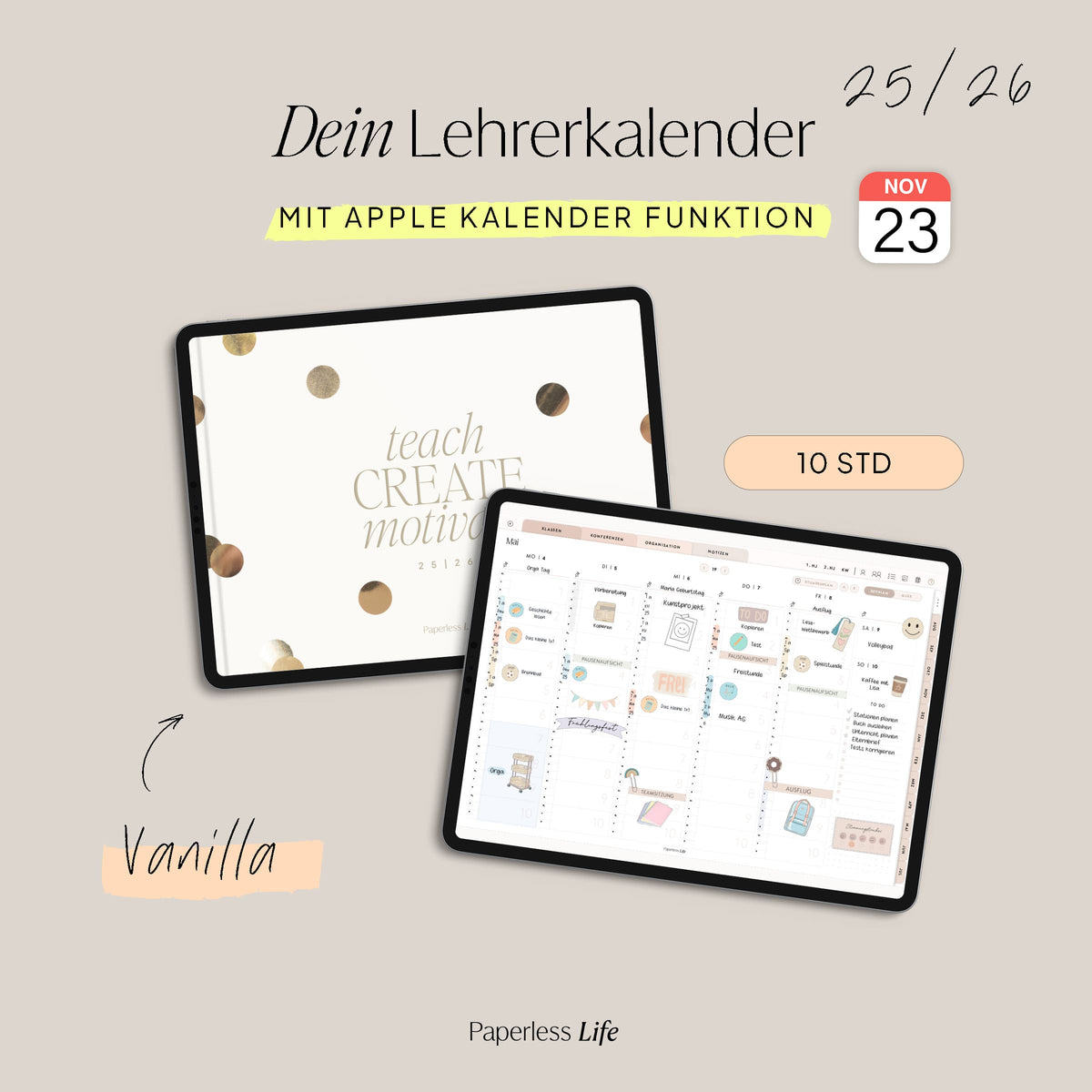 Alle digitalen Lehrerkalender 25/26