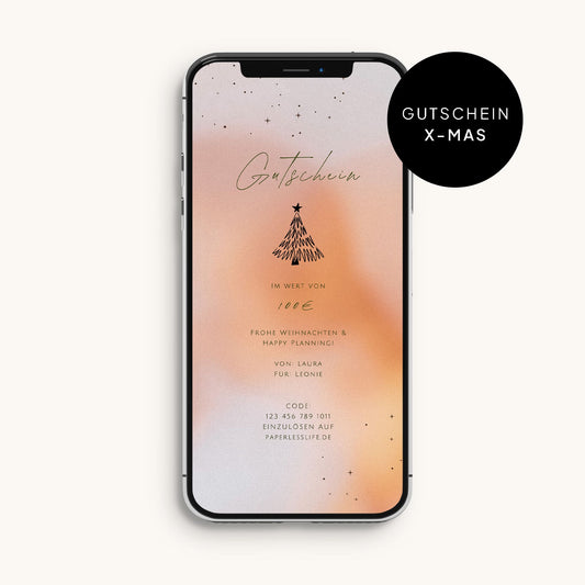Geschenkgutschein - Weihnachten