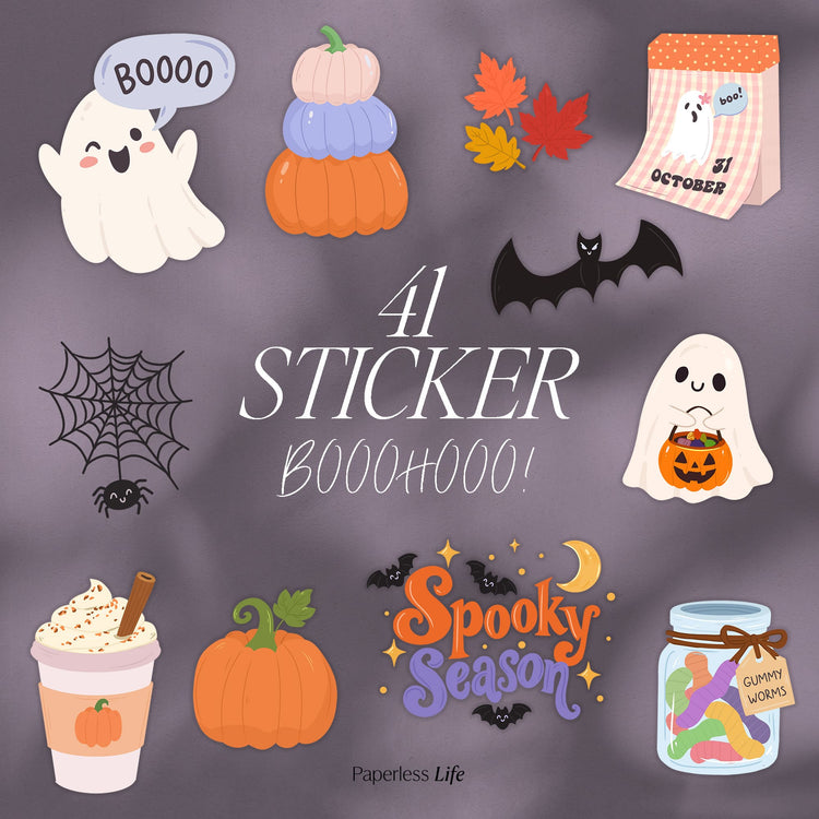 Digitale Halloween Sticker