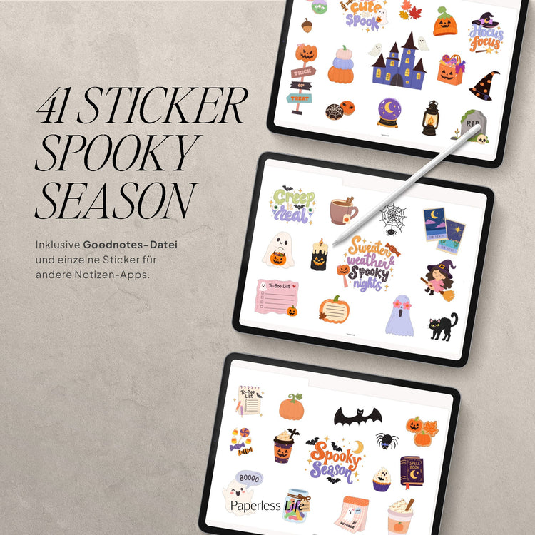 Digitale Halloween Sticker