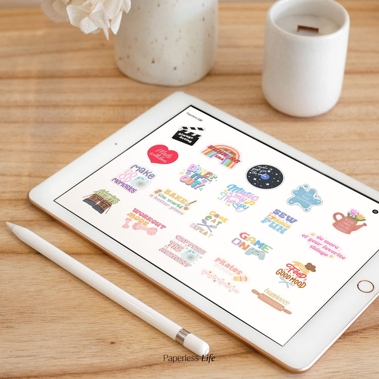 170+ Digitale Sticker | Hobbys