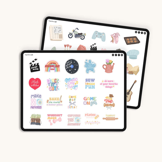170+ Digitale Sticker | Hobbys
