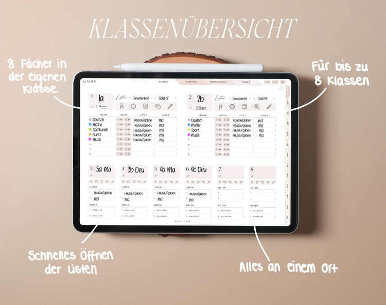 Digitaler Lehrerkalender Grundschule 24/25 "Der Gamechanger" - für GoodNotes & Co.