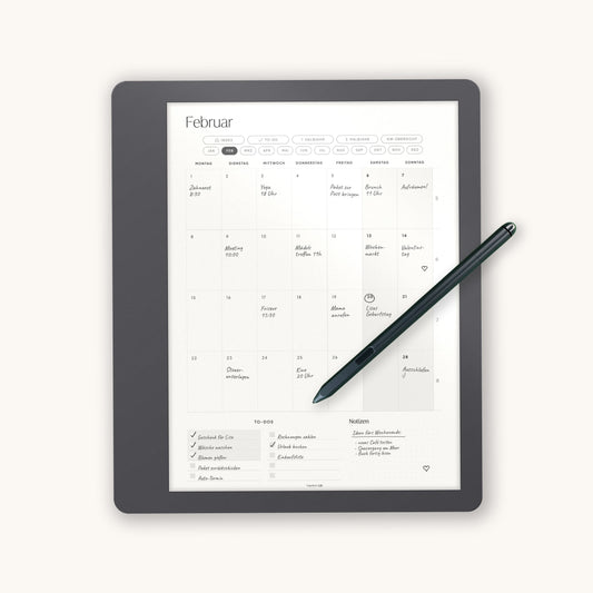 Digitaler Kindle Scribe Kalender 2027