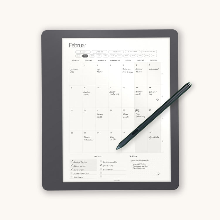 Digital diary for ReMarkable 2