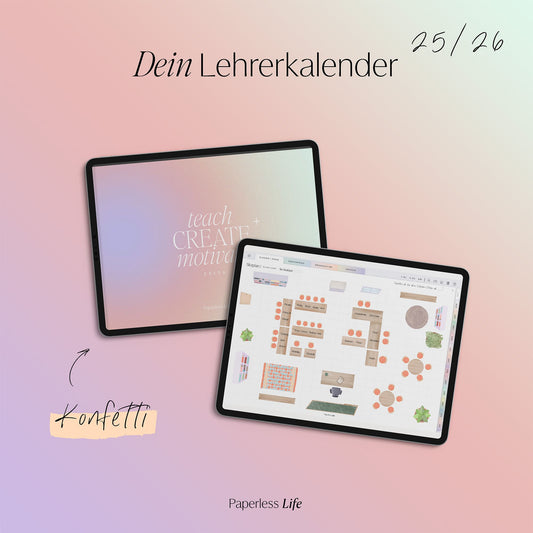 All digital teacher calendars 25/26