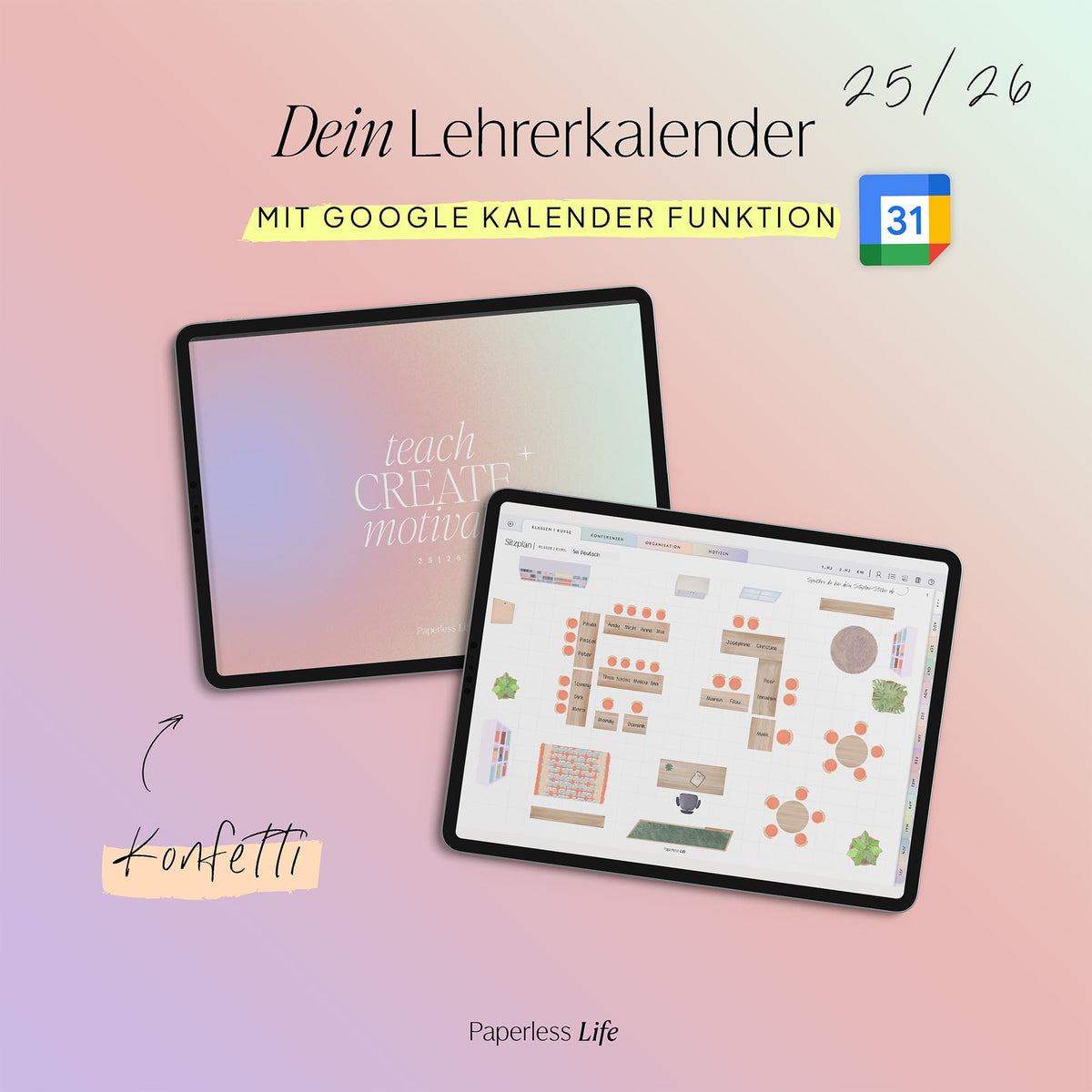 Alle digitalen Lehrerkalender 25/26