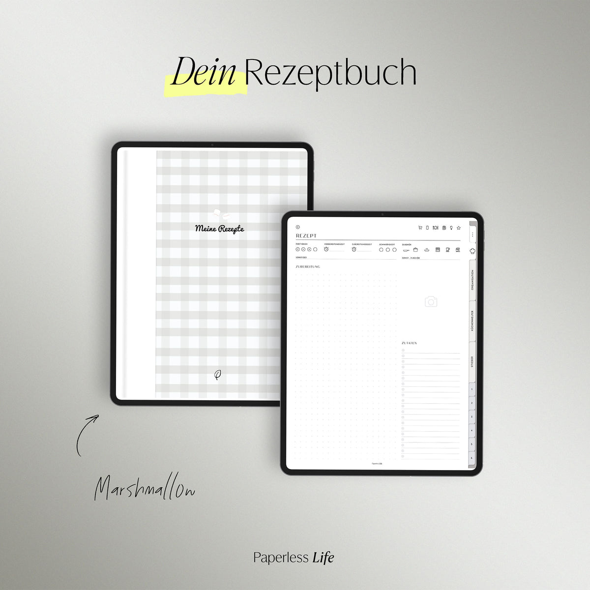 Digitales Rezeptbuch