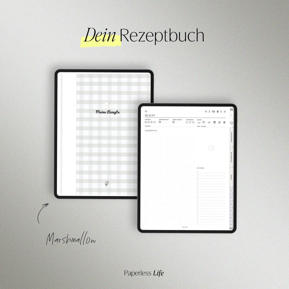 Digitales Rezeptbuch