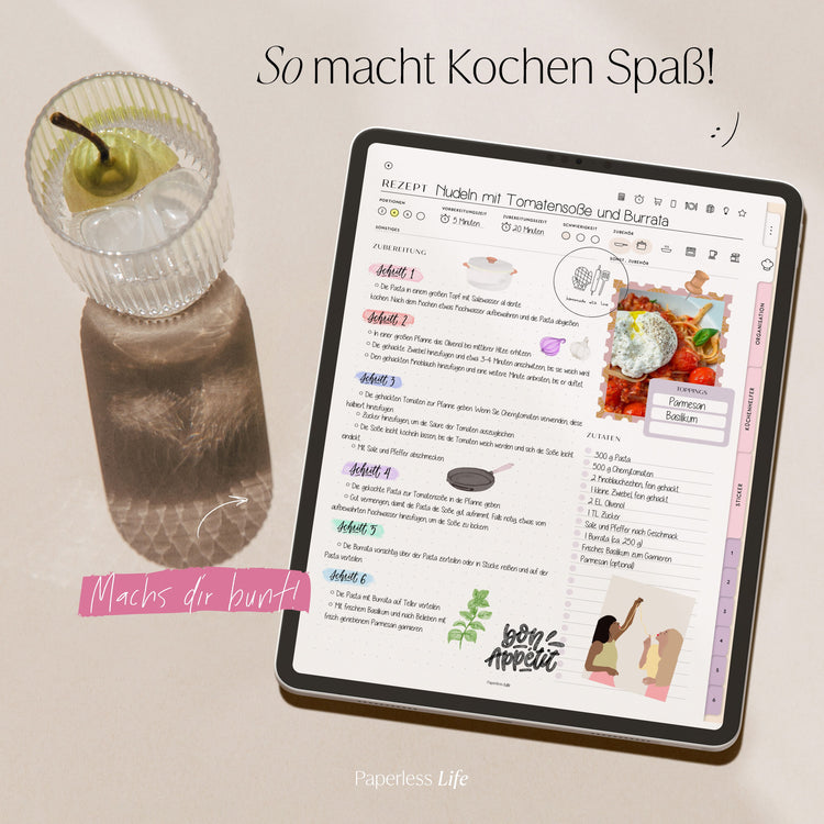 Digitale Sticker | Aus dem aktuellen Rezeptbuch